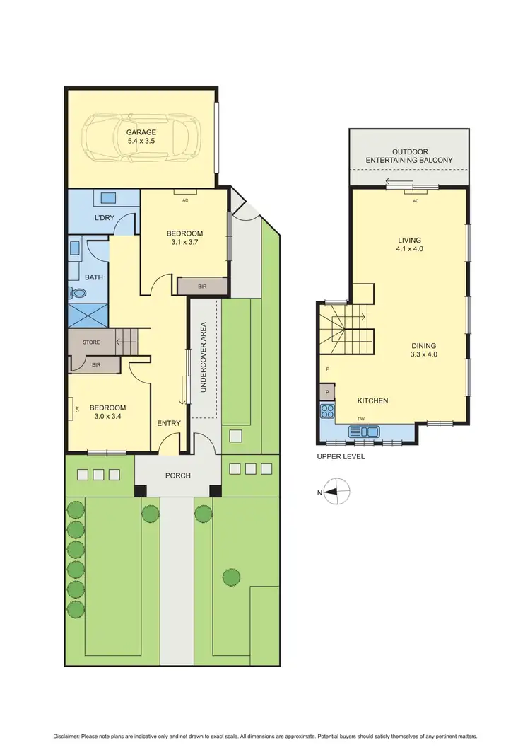 Floorplan of Homely townhouse listing, 2/56 Mcbryde Street, Fawkner VIC 3060