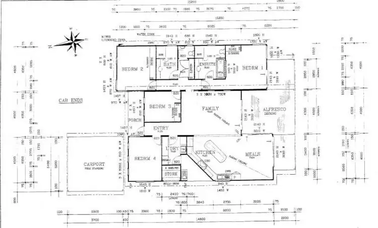 Floorplan of Homely house listing, 2 Corella Court, Exmouth WA 6707