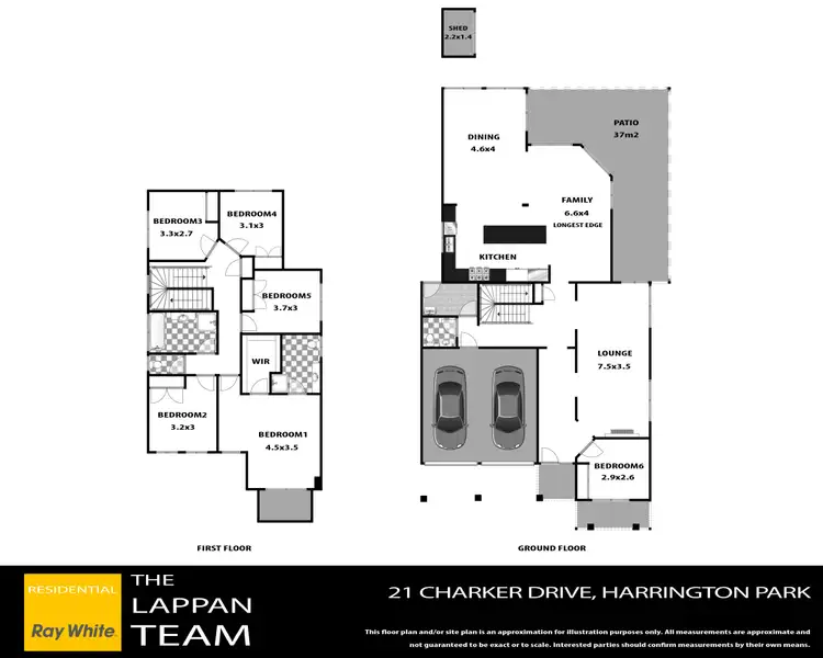 Floorplan of Homely house listing, 21 Charker Drive, Harrington Park NSW 2567