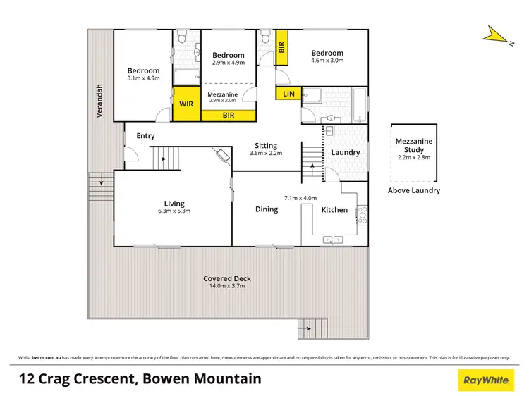 Floorplan of Homely house listing, 12 Crag Crescent, Bowen Mountain NSW 2753