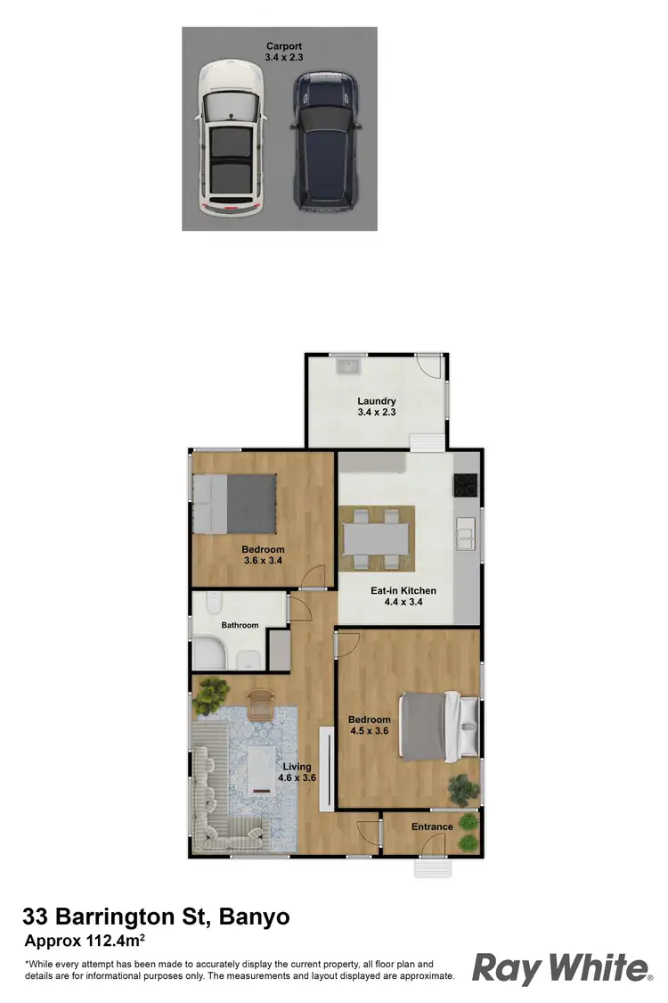 Floorplan of Homely house listing, 33 Barrington Street, Banyo QLD 4014