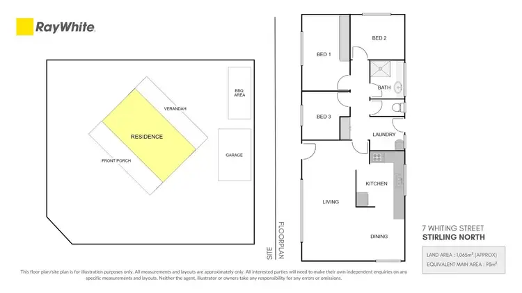 Floorplan of Homely house listing, 7 Whiting Street, Stirling North SA 5710