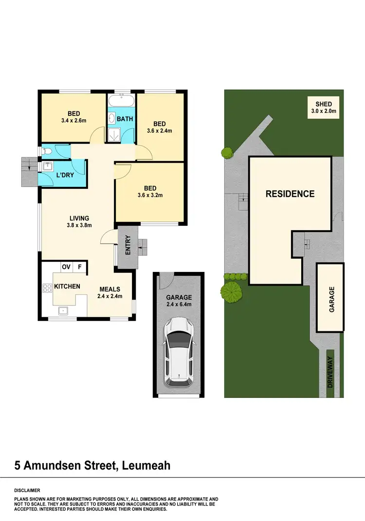 Floorplan of Homely house listing, 5 Amundsen Street, Leumeah NSW 2560