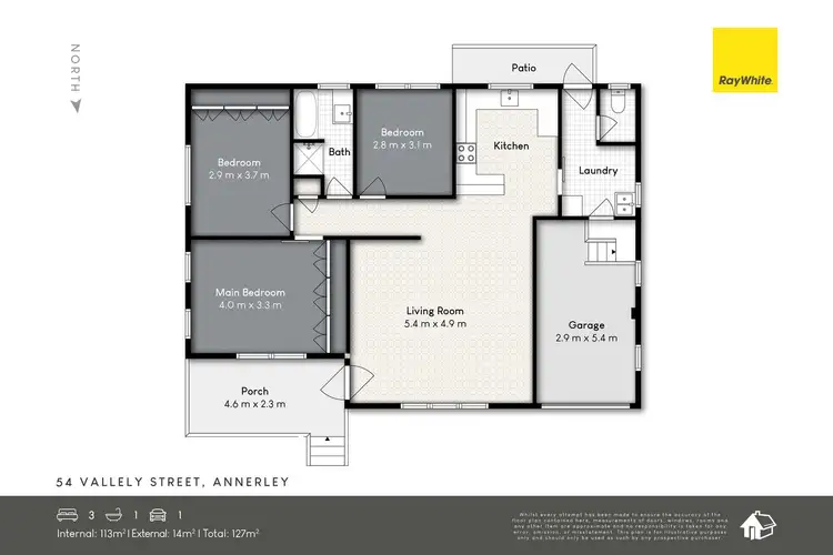 Floorplan of Homely house listing, 54 Vallely Street, Annerley QLD 4103