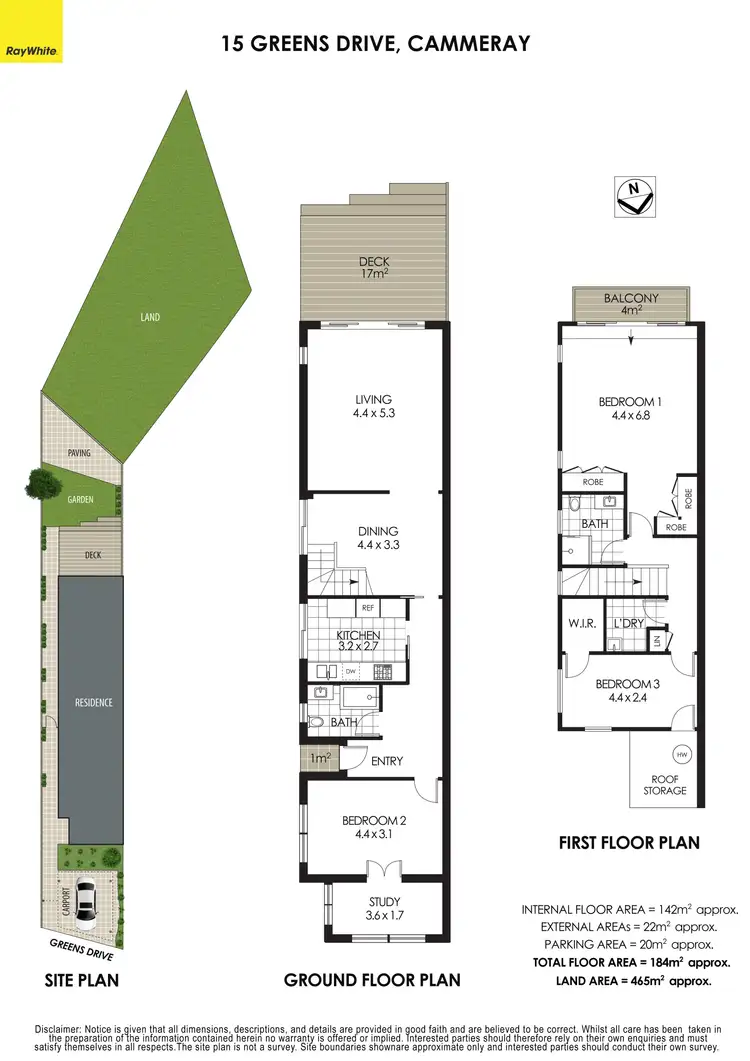 Floorplan of Homely house listing, 15 Greens Drive, Cammeray NSW 2062