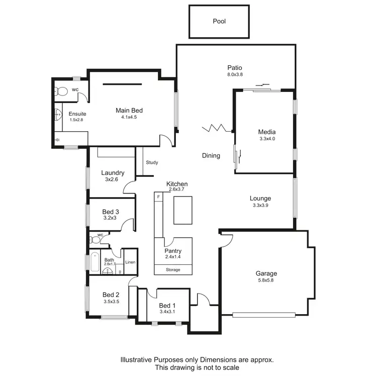Floorplan of Homely house listing, 28 Catamaran Circuit, Trinity Beach QLD 4879