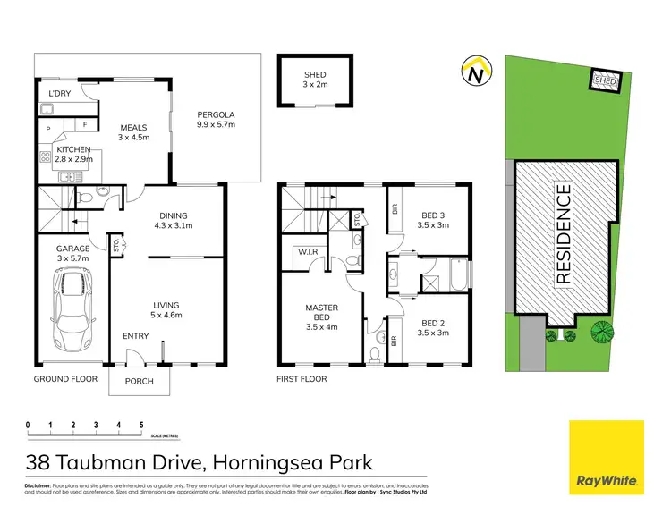Floorplan of Homely house listing, 38 Taubman Drive, Horningsea Park NSW 2171