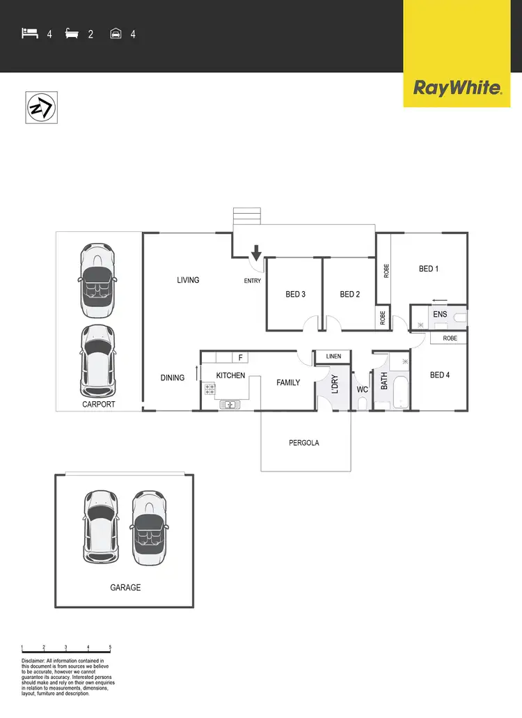 Floorplan of Homely house listing, 12 Shannon Circuit, Kaleen ACT 2617