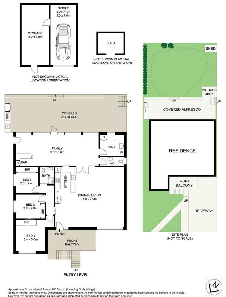 Floorplan of Homely house listing, 23 Simpson Parade, Albion Park NSW 2527
