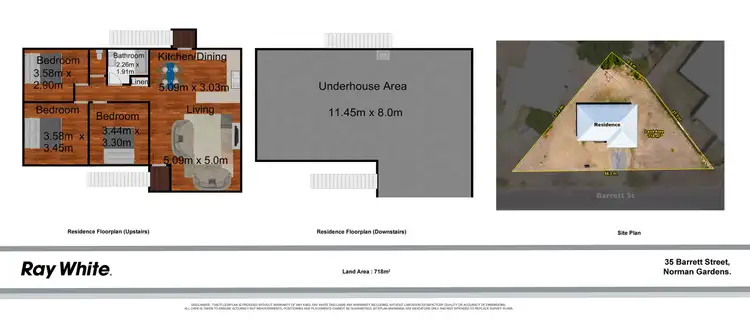 Floorplan of Homely house listing, 35 Barrett Street, Norman Gardens QLD 4701