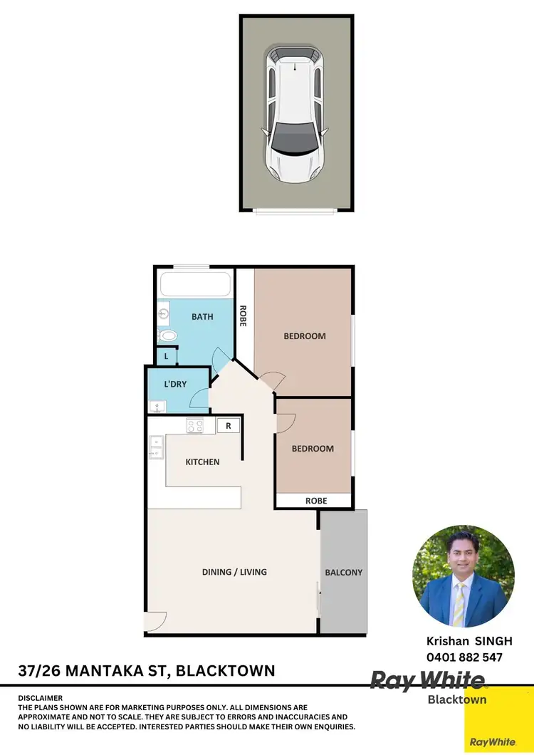Floorplan of Homely unit listing, 37/26 MANTAKA Street, Blacktown NSW 2148
