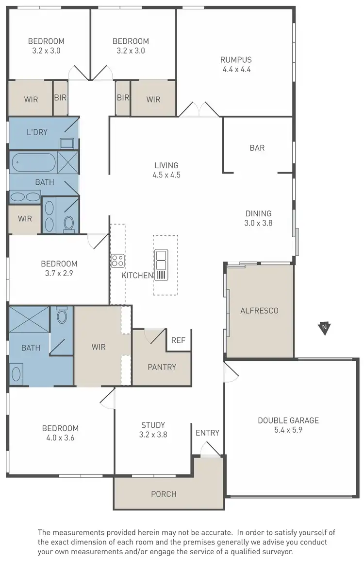Floorplan of Homely house listing, 99 Holyoake Parade, Manor Lakes VIC 3024