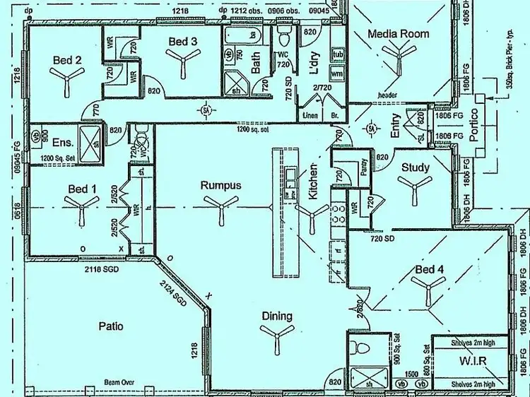 Floorplan of Homely rural property listing, 15 ROBERTSON Road, Gracemere QLD 4702