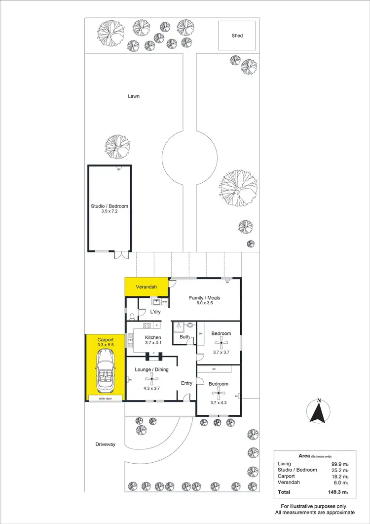 Floorplan of Homely house listing, 70 Ayers Avenue, Daw Park SA 5041