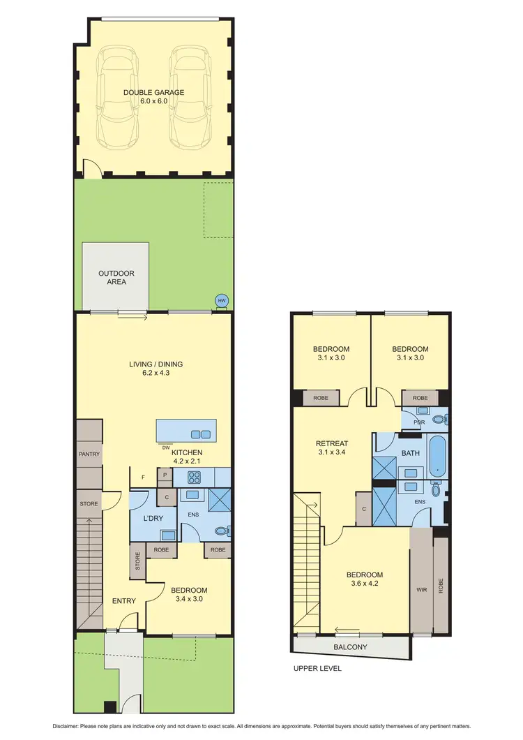 Floorplan of Homely townhouse listing, 77 Wireless Drive, Aintree VIC 3336
