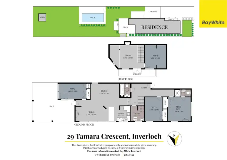Floorplan of Homely house listing, 29 Tamara Crescent, Inverloch VIC 3996