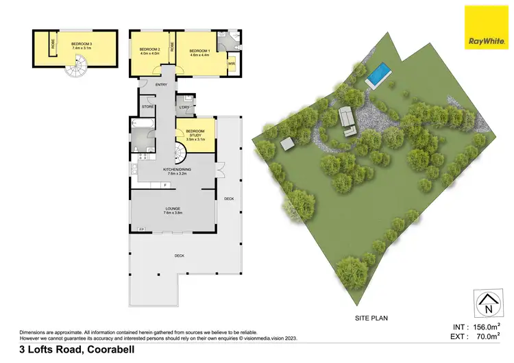 Floorplan of Homely house listing, 3 Lofts Road, Coorabell NSW 2479