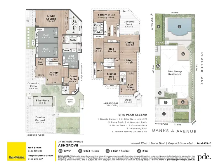 Floorplan of Homely house listing, 37 Banksia Avenue, Ashgrove QLD 4060