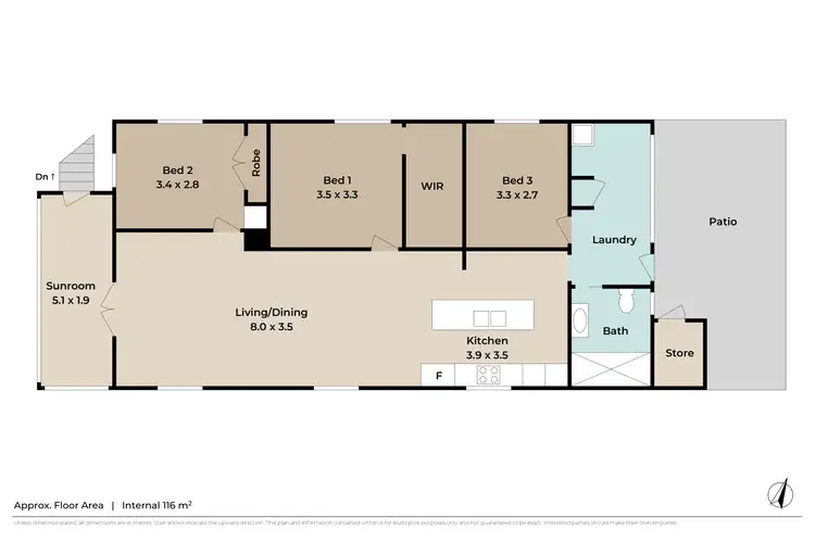 Floorplan of Homely house listing, 14 Norman Avenue, Norman Park QLD 4170