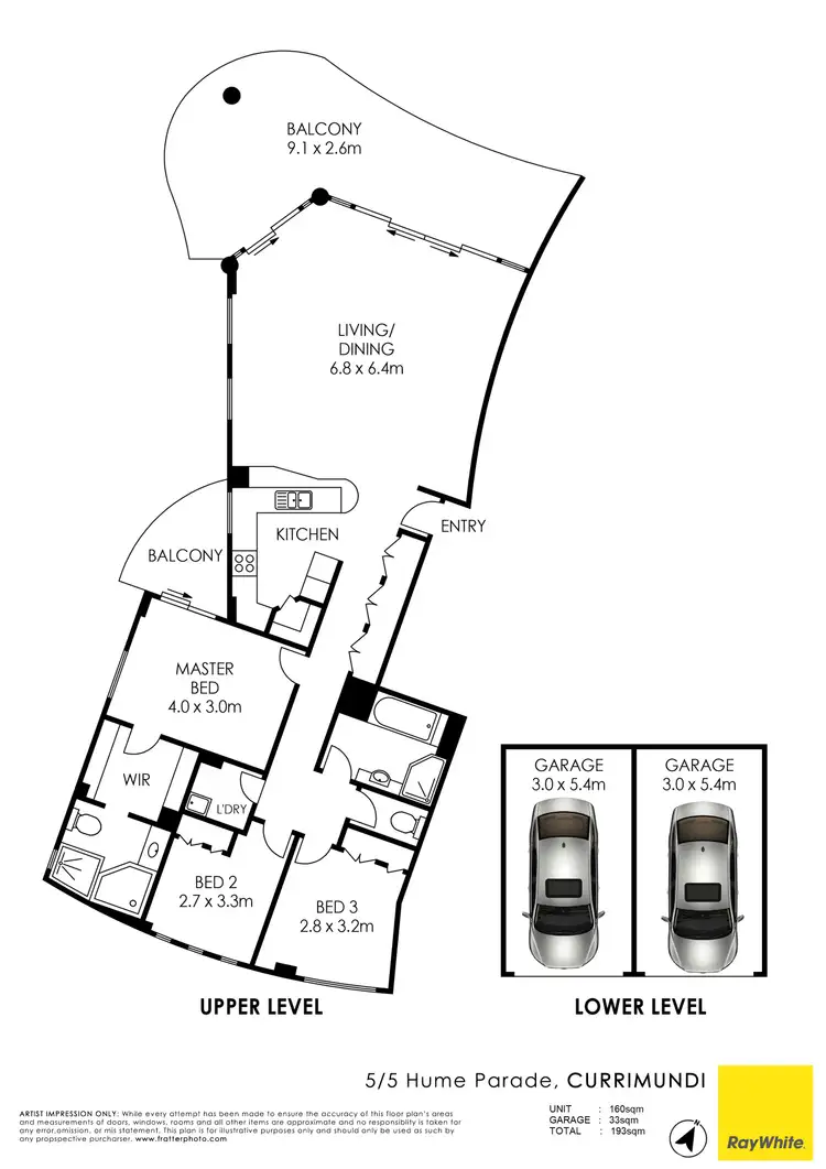 Floorplan of Homely unit listing, Unit 5/5 Hume Parade, Currimundi QLD 4551