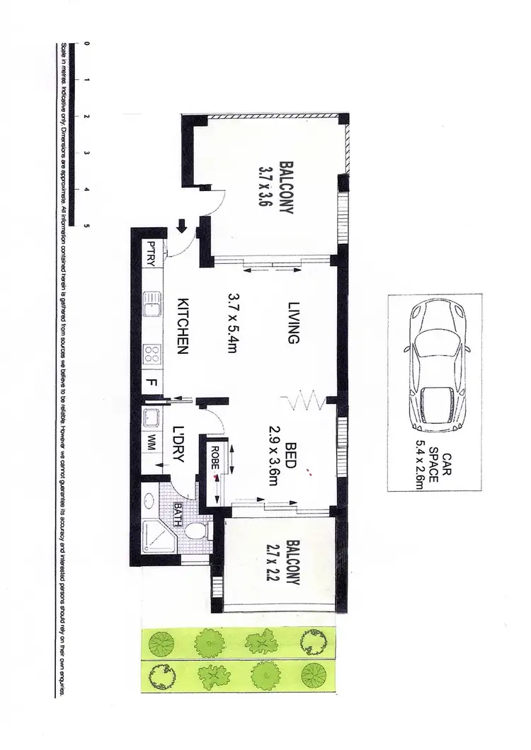Floorplan of Homely unit listing, 24/21 Fenton Street, Fairfield QLD 4103