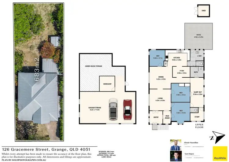 Floorplan of Homely house listing, 126 Gracemere Street, Grange QLD 4051