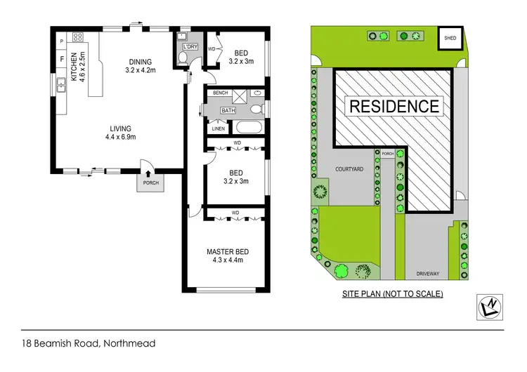 Floorplan of Homely house listing, 18 Beamish Road, Northmead NSW 2152
