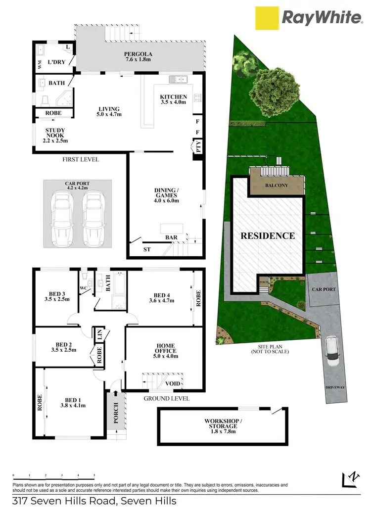 Floorplan of Homely house listing, 317 Seven Hills Road, Seven Hills NSW 2147