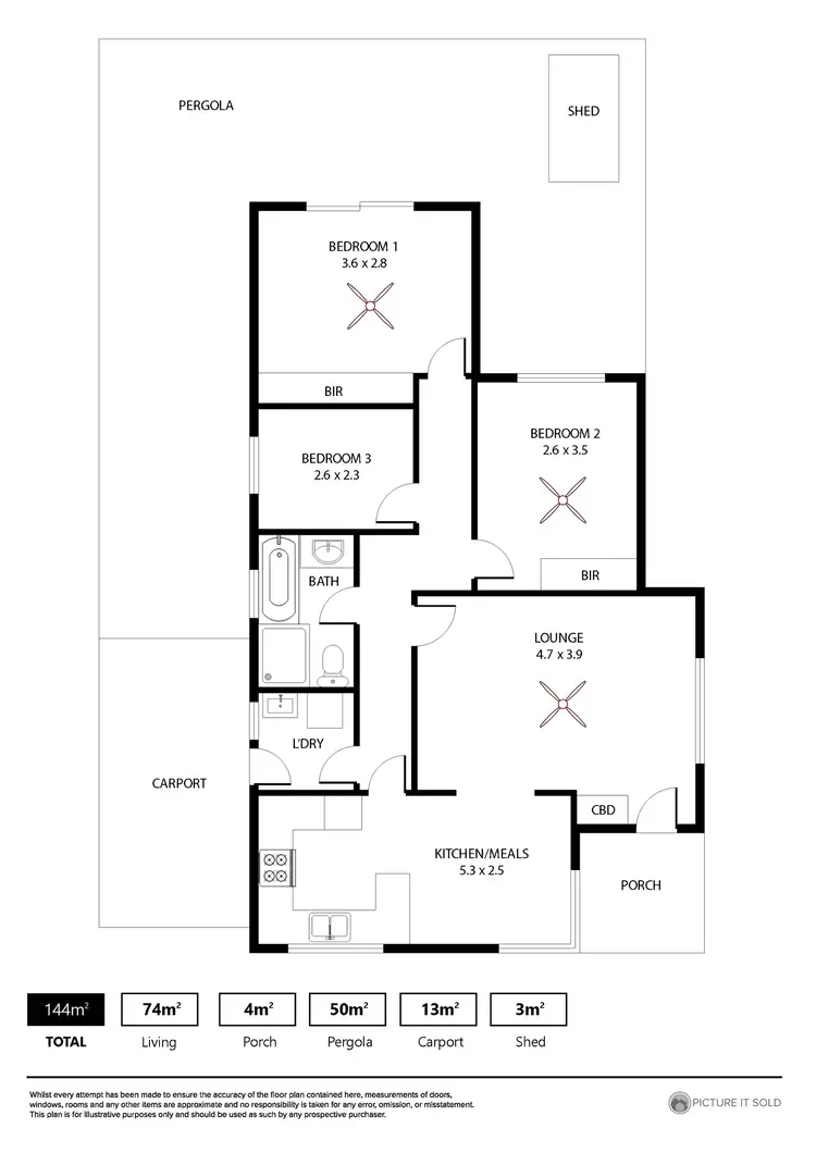 Floorplan of Homely unit listing, 6/22-26 Robert Avenue, Broadview SA 5083
