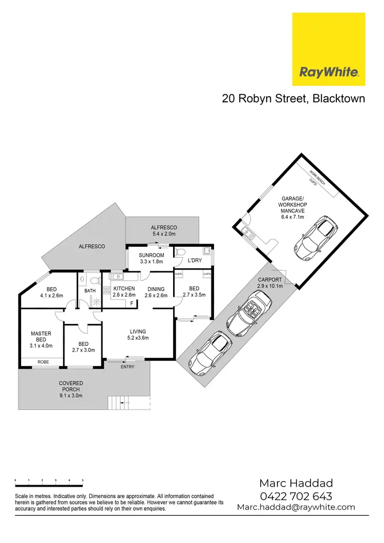 Floorplan of Homely house listing, 20 Robyn Street, Blacktown NSW 2148