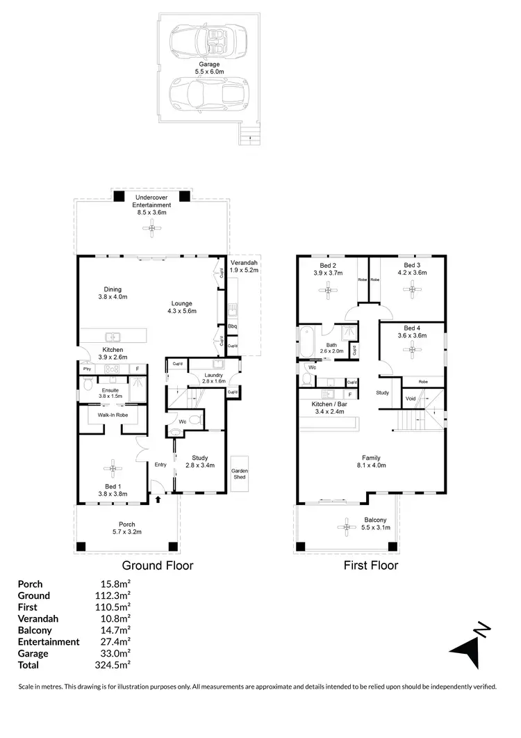 Floorplan of Homely house listing, 80A Second Avenue, Klemzig SA 5087