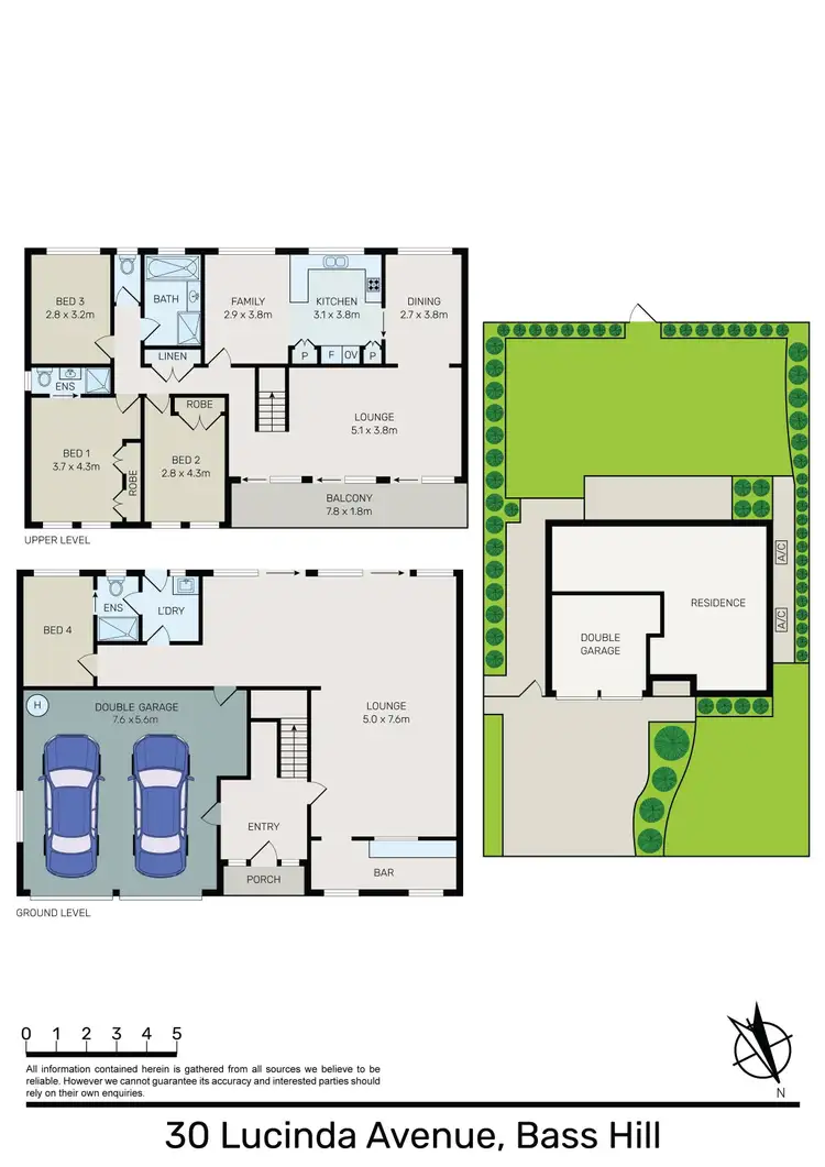 Floorplan of Homely house listing, 30 Lucinda Avenue, Bass Hill NSW 2197
