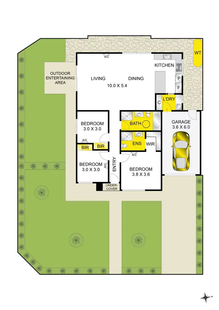 Floorplan of Homely house listing, 170 Wilsons Road, Whittington VIC 3219