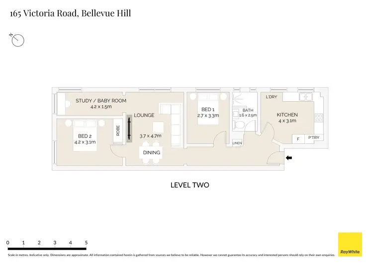 Floorplan of Homely apartment listing, 9/165 Victoria Road, Bellevue Hill NSW 2023