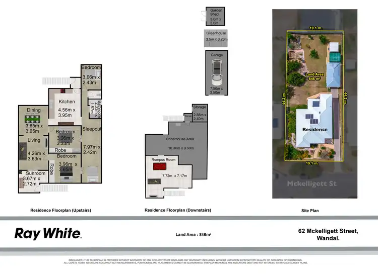 Floorplan of Homely house listing, 62 Mckelligett Street, Wandal QLD 4700