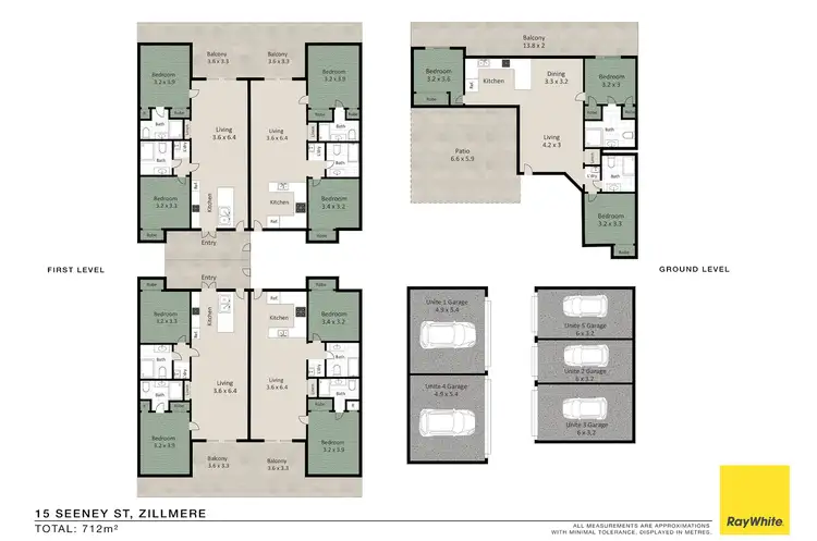 Floorplan of Homely block of units listing, 1-5/15 Seeney Street, Zillmere QLD 4034