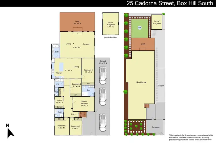Floorplan of Homely house listing, 25 Cadorna Street, Box Hill South VIC 3128