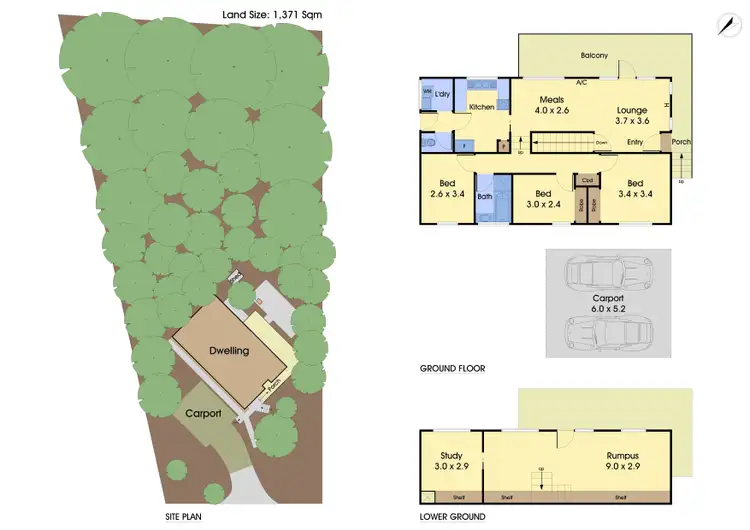 Floorplan of Homely house listing, 95 Meander Road, Hurstbridge VIC 3099