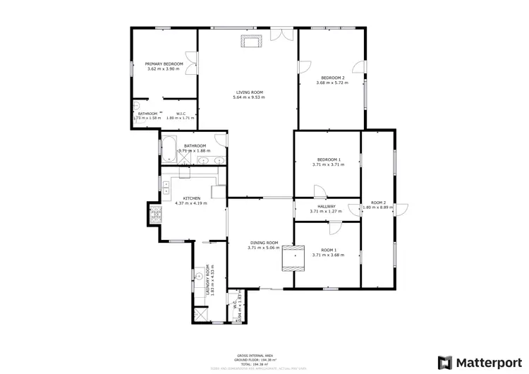 Floorplan of Homely house listing, 131 Monash Drive, Woorinen North VIC 3589
