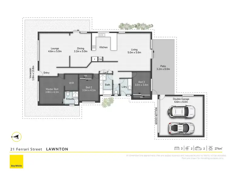 Floorplan of Homely house listing, 21 Ferrari Street, Lawnton QLD 4501