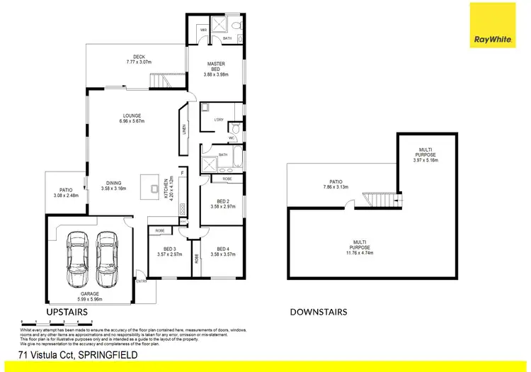 Floorplan of Homely house listing, 71-73 Vistula Circuit, Springfield QLD 4300