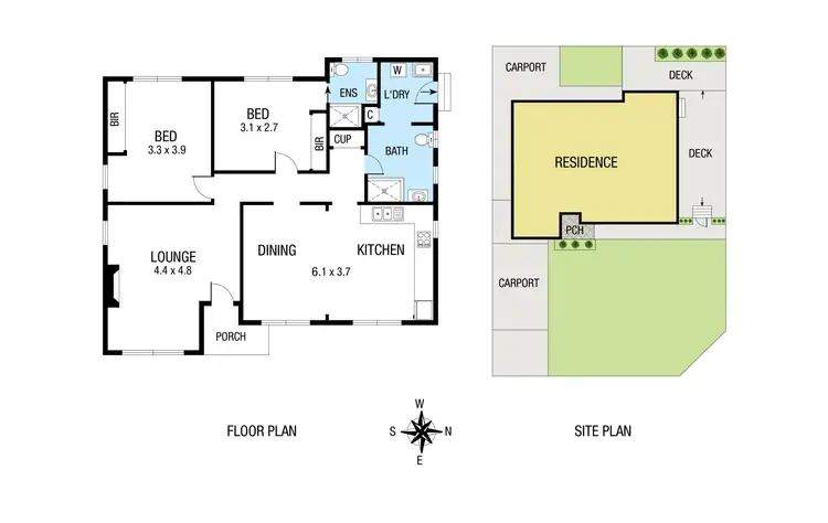 Floorplan of Homely house listing, 151 Boldrewood Parade, Reservoir VIC 3073