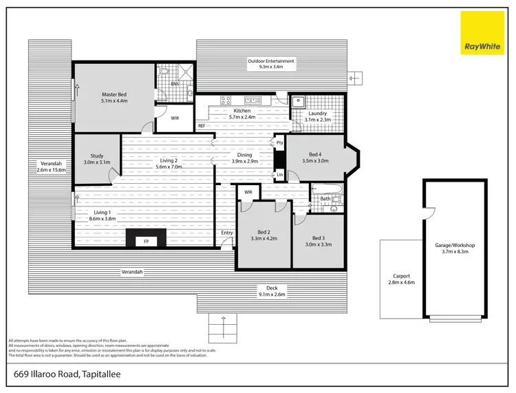 Floorplan of Homely house listing, 669 Illaroo Road, Tapitallee NSW 2540