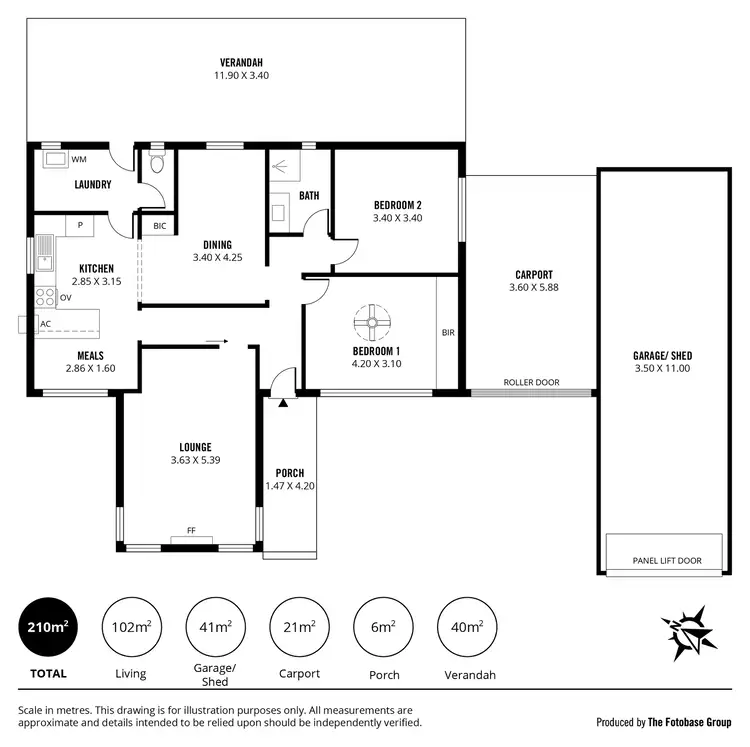 Floorplan of Homely house listing, 47 King Street, Alberton SA 5014