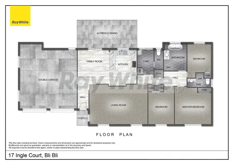 Floorplan of Homely house listing, 17 Ingle Court, Bli Bli QLD 4560