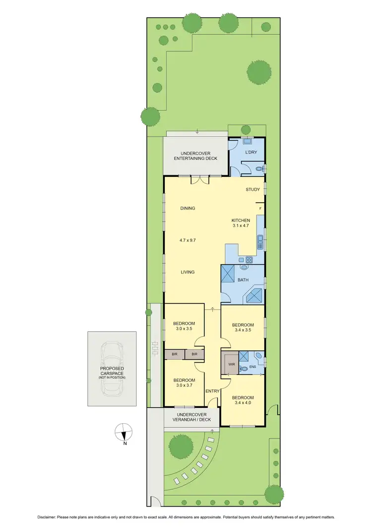 Floorplan of Homely house listing, 48 Sheffield Street, Coburg VIC 3058