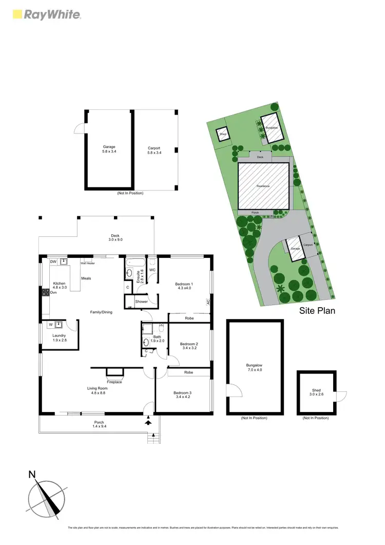 Floorplan of Homely house listing, 1 Wallace Avenue, Frankston VIC 3199
