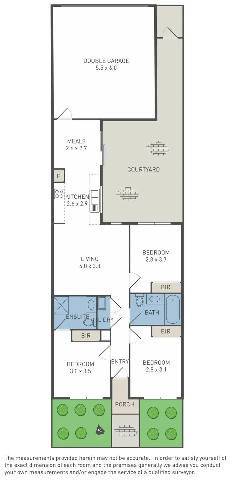 Floorplan of Homely house listing, 11 Herne Path, Wyndham Vale VIC 3024