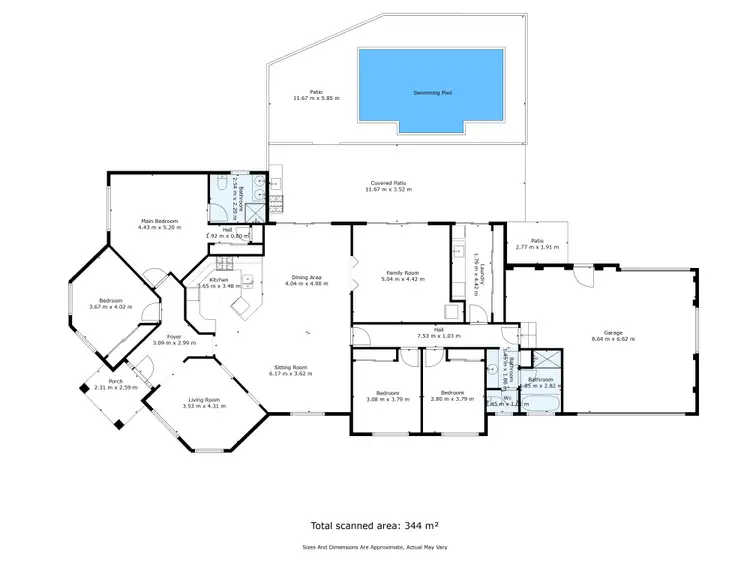 Floorplan of Homely house listing, 2 Firetail Street, Thurgoona NSW 2640