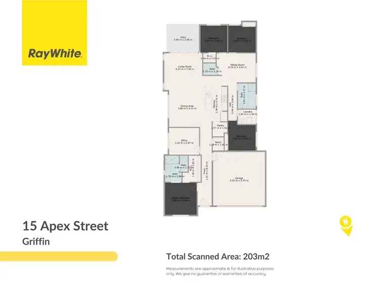 Floorplan of Homely house listing, 15 Apex Street, Griffin QLD 4503